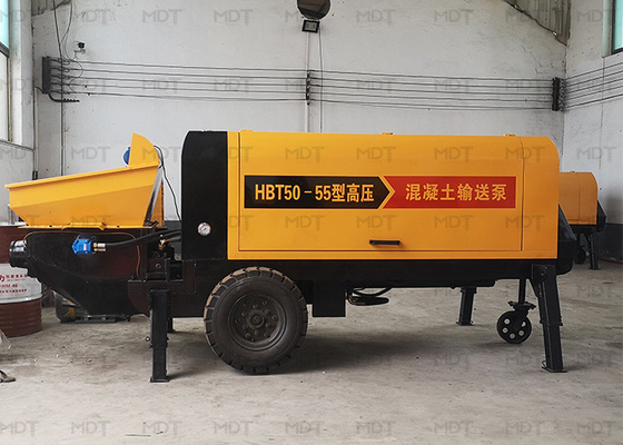MDT-5055KWポータブルコンクリートミキサー機小型黄色