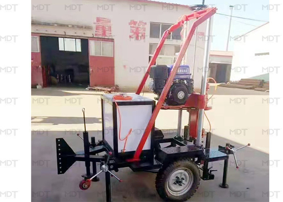 具体的なテストのための700mmのトレーラーのタイプ コンクリートの圧縮機械