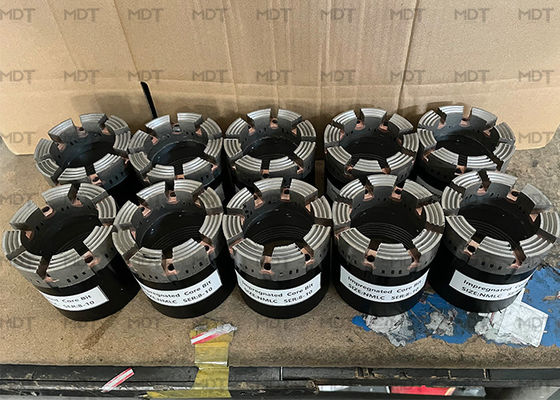 質  ISO9001 Standard NMLC BMLC NMLC HMLC Impregnated Diamond Core Bits For Granite 工場