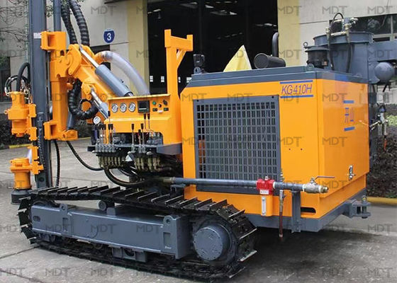 質  MDT410 Hydraulic Crawler Drilling Rig Depth 25m Hole Dia 90-115mm 工場