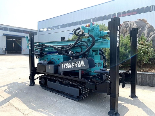 水井 水力クローラー 掘削リグ 75KW ユーチャイターボエンジン