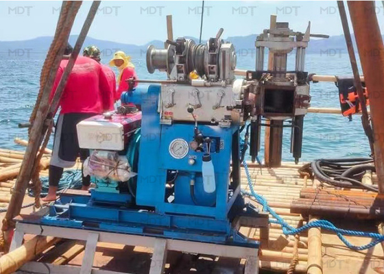 広く使用されている直径300mmのディーゼルエンジンスピンドル掘削リグ