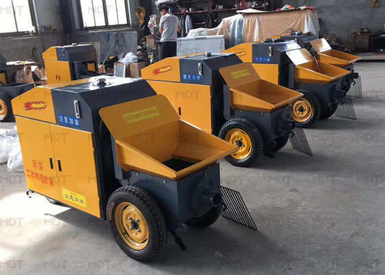 建設用8m³/Hデュアルポンプロボットショットクリートマシン