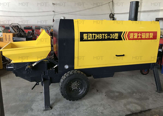 MDT-30小さいShotcrete機械トレーラーは具体的なポンプを取付けた