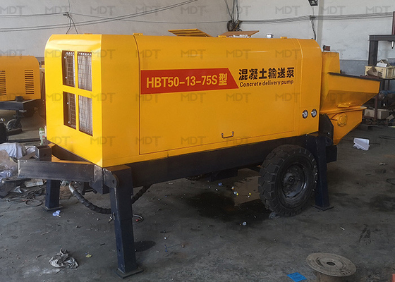 MDT-5055KWポータブルコンクリートミキサー機小型黄色