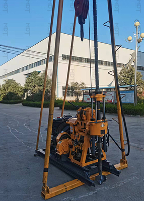 農業土壌試験SPTドリルリグマシン水穴掘削機
