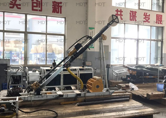 メガ800mの深さの容易の携帯用試錐孔の訓練機械移動