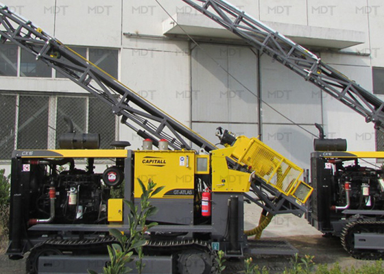 1250mの深さ1800rpmのコア試すいの装備の携帯用井戸の掘削装置