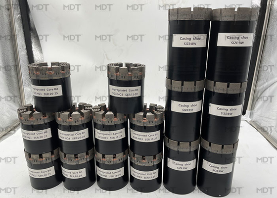 ISO9001はダイヤモンドのコア・ビットを浸透させた